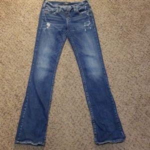 Silver Jean's 28x35 suki slim boot